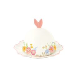Easy Life – Porta burro in porcellana con piattino – Tres Jolie