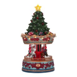 Albero di Natale animato con carosello